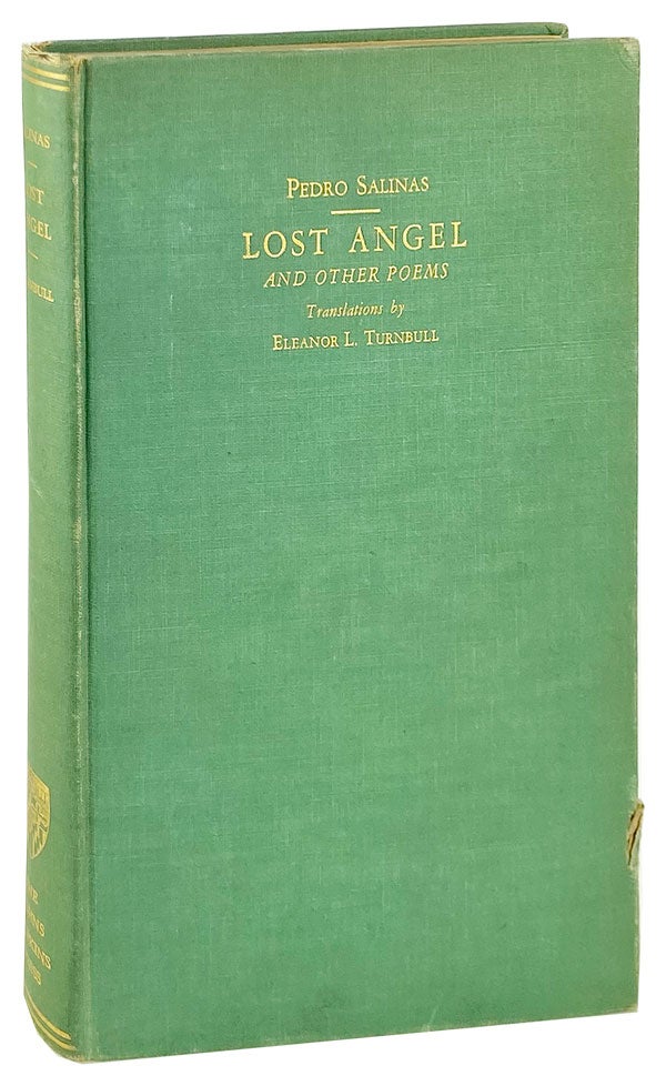 Item #14340 Lost Angel and Other Poems. Pedro Salinas, Eleanor L. Turnbull, trans.
