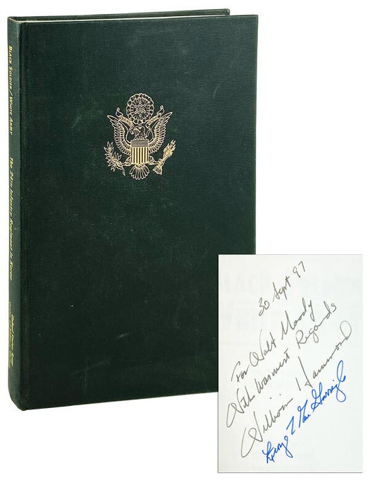 Item #14373 Black Soldier, White Army: The 24th Infantry Regiment in Korea [Inscribed and Signed by Hammond and MacGarrigle]. William Bowers, William M. Hammond, George L. MacGarrigle.