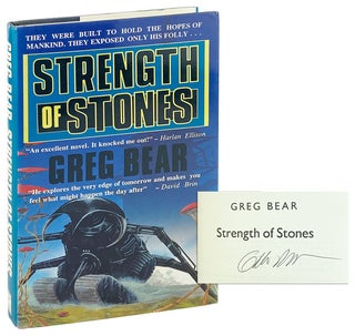 Item #14453 Strength of Stones [Signed]. Greg Bear