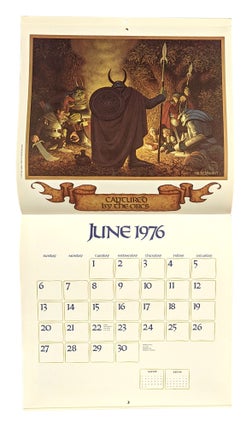 1976 J.R.R. Tolkien Calendar: Illustrations by the Brothers Hildebrandt