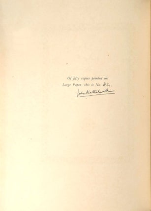 The Kasidah of Haji Abdu el-Yezdi, Translated and Annotated by His Friend and Pupil Sir Richard Burton [Limited Edition, Signed by Kettelwell]