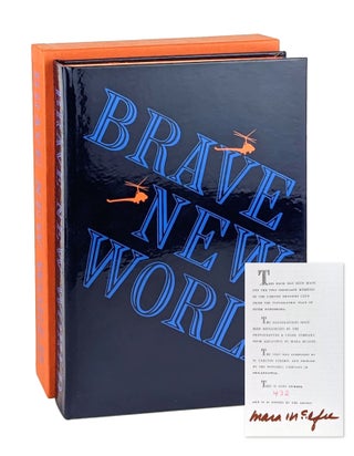 Item #14551 Brave New World [Limited Edition, Signed by McAfee]. Aldous Huxley, Ashley Montagu,...