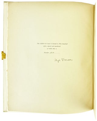 The Admirable Crichton [Limited Edition, Signed by Thomson]