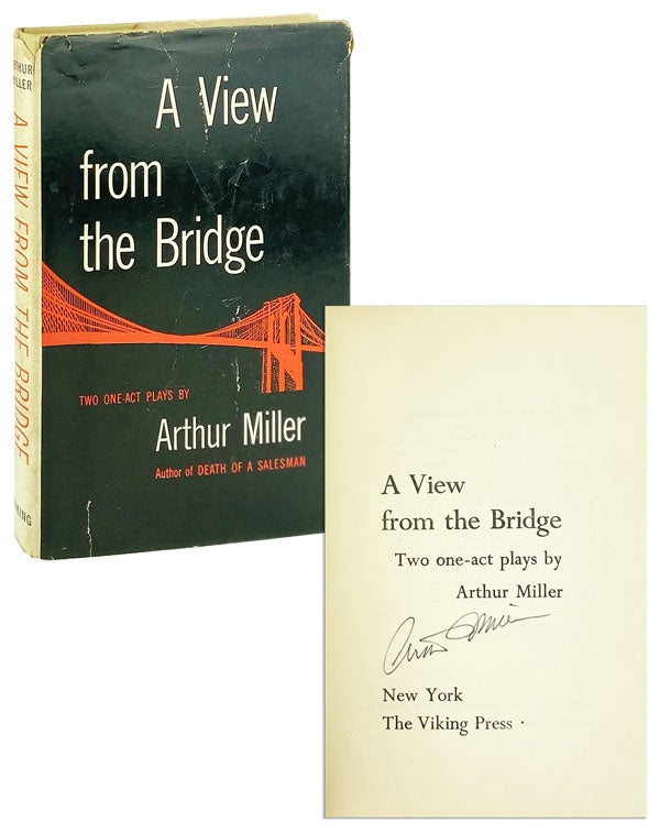 Item #14650 A View from the Bridge [Signed by Arthur Miller and Eileen Heckart]. Arthur Miller.