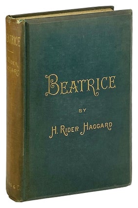 Item #14654 Beatrice: A Novel. H. Rider Haggard