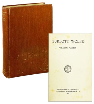 Item #14788 Turbott Wolfe. William Plomer