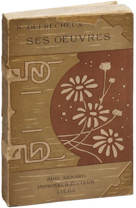 Item #20003 Chansons et Poesies Lyriques [Slip Signed by the Author Laid in]. Nicolas Defrecheux,...