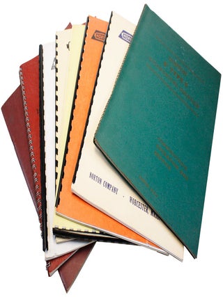 Item #20839 Collection of Eight Instruction Manuals. Norton Company