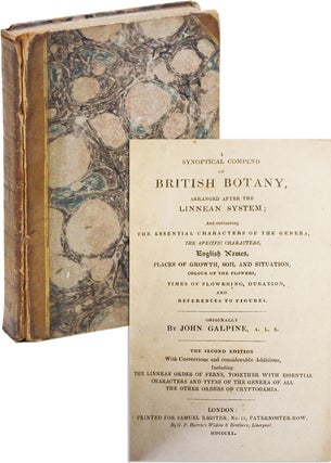 Item #21191 A Synoptical Compend of British Botany, Arranged After the Linnean System; and...