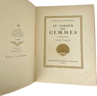 Au Jardin des Gemmes [Limited Edition]