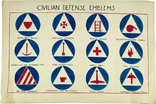Three Original Pieces of Art for the Unpublished Work "Civilians at War"