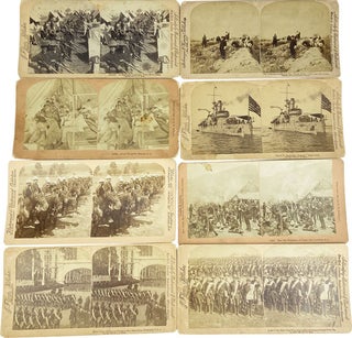Item #21420 Collection of Fourteen Stereoviews. Spanish-American War