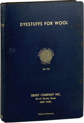 Dyestuffs for Wool
