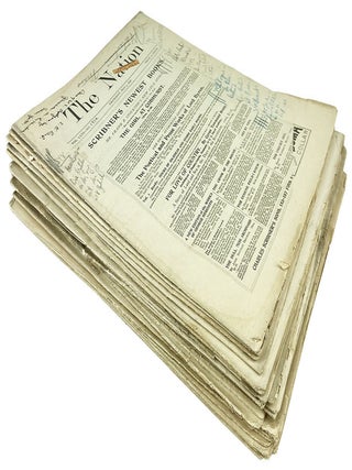 Item #21611 Broken Run of Twenty-Two Issues of "The Nation" Spanish-American War