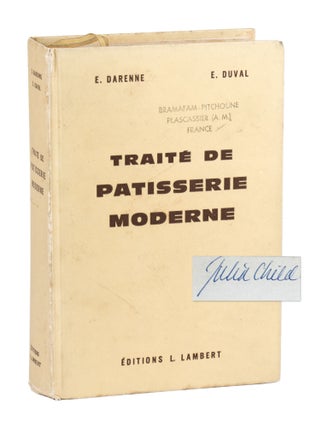 Item #25398 Traite de Patisserie Moderne: Guide de Patissier-Traiteur [Julia Child's Copy]. Julia...