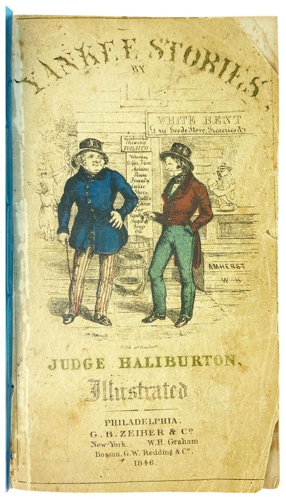 Item #25488 Judge Haliburton's Yankee Stories. Thomas Chandler Haliburton.