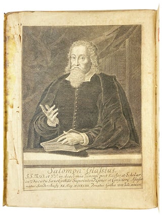 Philologia Sacra, qua totes ss. veteris et Novi Testamenti scrittura tum stylus et literatura, tum sensus et genuina interpretations ratio et doctrina libris quinque expenditur ac traitor; qui absoluuntur philologia...