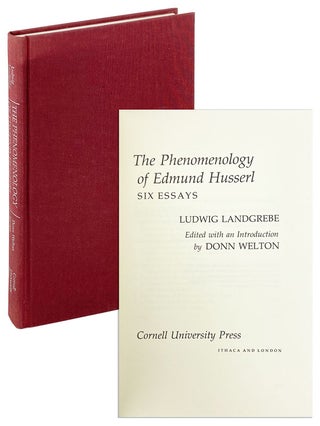 Item #25546 The Phenomenology of Edmund Husserl: Six Essays. Edmund Husserl, Ludwig Landgrebe,...