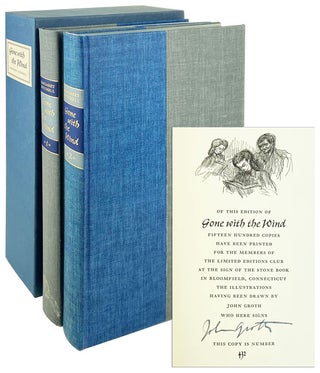 Item #25589 Gone With the Wind [Limited Edition, Signed by Groth]. Margaret Mitchell, Henry...