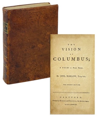 Item #25746 The Vision of Columbus; A poem in nine books. Joel Barlow
