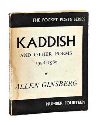 Item #25763 Kaddish and Other Poems 1958-1960 [Black Inside Covers]. Allen Ginsberg