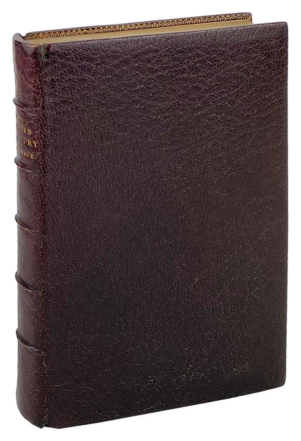 Item #25781 The Golden Treasury of the best songs and lyrical poems in the English language [John Davis Long's copy]. Francis Turner Palgrave, ed.