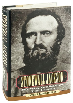 Item #25785 Stonewall Jackson: The Man, The Soldier, The Legend [Two Typed Letters Signed laid...
