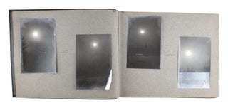 Item #26013 Photo Album Documenting the Solar Eclipse of January 24th, 1925, and Travels to...