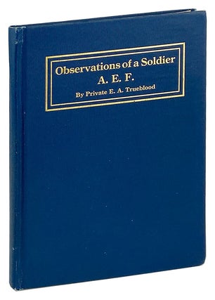 Item #26105 In the Flash Ranging Service: Observations of an American Soldier During His Service...