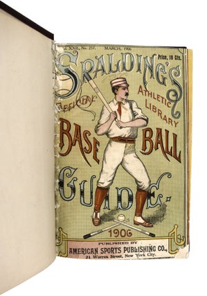 Collection of Twenty-Seven De Witt, Beadle's, Spalding, and Reach Baseball Guides in thirteen volumes, 1870-1912