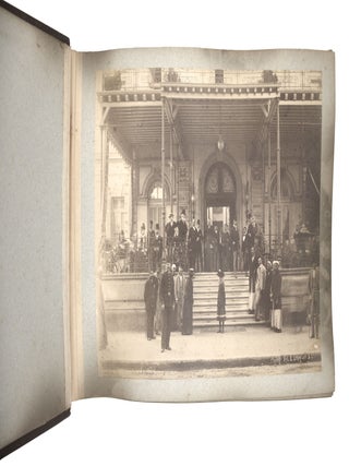 Item #26159 Original Photo Album of Eighty-Six Albumen Views of Egypt. Gabriel Lekegian, Zangaki...