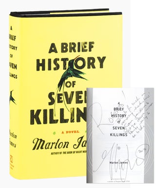 Item #26174 A Brief History of Seven Killings [Signed]. Marlon James