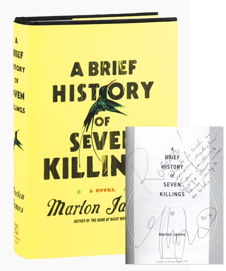 Item #26174 A Brief History of Seven Killings [Signed]. Marlon James.