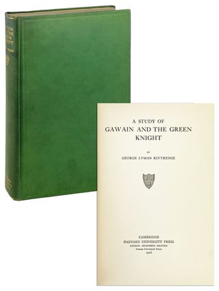 Item #26261 A Study of Gawain and the Green Knight. George Lyman Kittredge