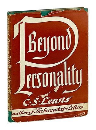 Item #26297 Beyond Personality: The Christian Idea of the Good. C S. Lewis