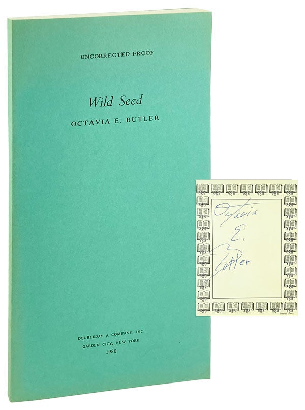 Item #26322 Wild Seed - Uncorrected Proof copy [Signed Bookplate Laid in]. Octavia Butler.