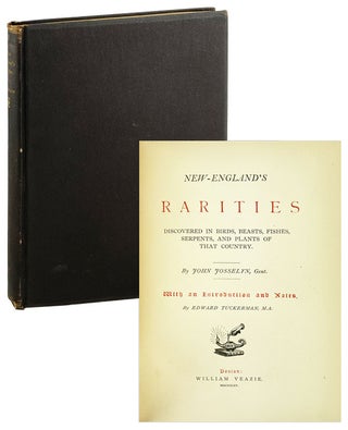 Item #26369 New-England's Rarities discovered in birds, beasts, fishes, serpents, and plants of...