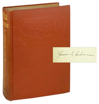 Item #26424 Hello Towns! [Signed]. Sherwood Anderson