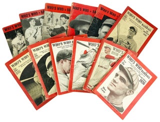 Item #26490 Who's Who in Baseball: Complete Life Record of More Than 200 Major League Ball...