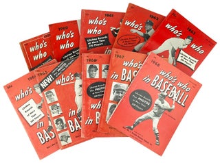 Item #26492 Who's Who in Baseball: Official Lifetime Records of Major League Players [10 issues...