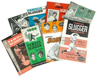 Item #26504 Famous Slugger Year Book 1962, 1963, 1965, 1966, 1969, 1970, 1971, and 1972 [Eight...