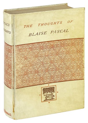 Item #26553 The Thoughts of Blaise Pascal. Blaise Pascal, M. Auguste Molinier, C. Kegan Paul, trans