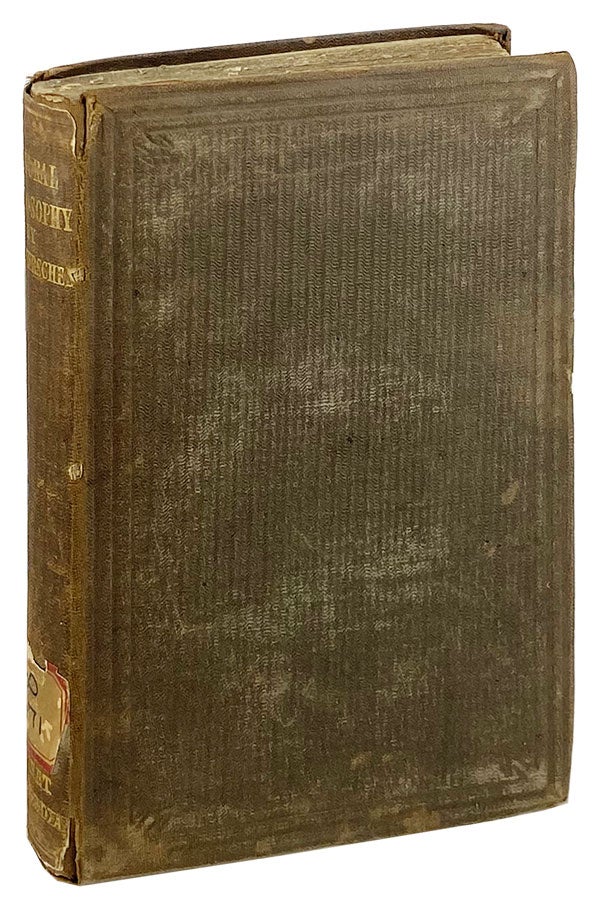 Item #26576 Preliminary Discourse on the Study of Natural Philosophy. John Frederick William Herschel.