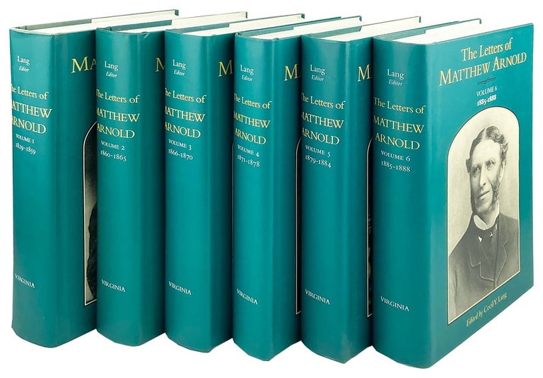 Item #26736 The Letters of Matthew Arnold Volume 1 through 6 [Six volume set]. Matthew Arnold, Cecil Y. Lang, ed.