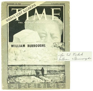 Item #26913 Time [Signed]. William Burroughs, Brion Gysin