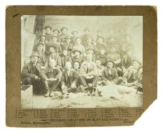 Item #26917 [Albumen Photograph] Original Locators of Buffalo Hump. J. A. Hanson
