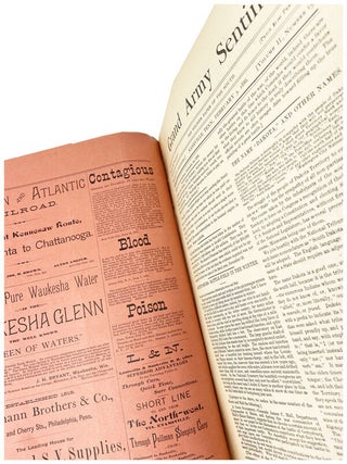 Grand Army Sentinel: The Soldier Paper of the South, A Semi-Monthly Magazine. Vol. II, Number 15. Nashville, Tenn., February 5, 1886