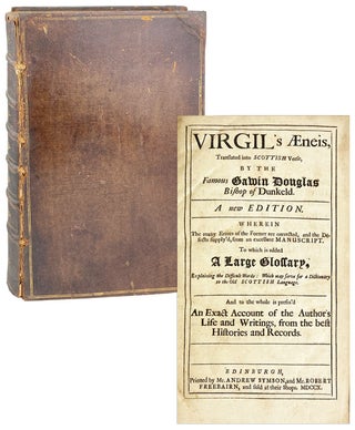 Item #26969 Virgil's Aeneis, Translated into Scottish Verse, by the Famous Gawin Douglas Bishop...