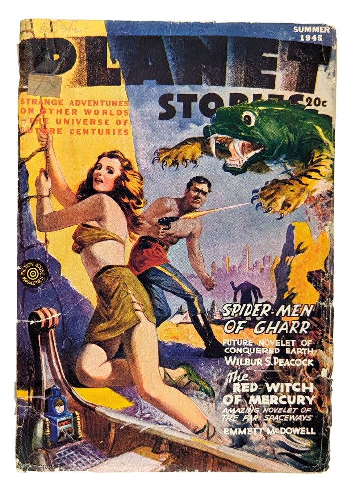 Item #27103 Planet Stories - Summer 1945. W. Scott Peacock, Wilbur S. Peacock, Emmett McDowell, Harry Lemon Parkhurst, ed., contribs.