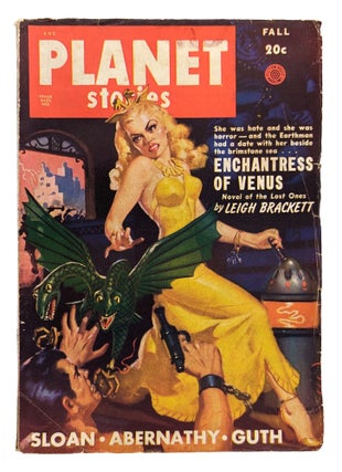 Item #27120 Planet Stories - Fall 1949. Paul L. Payne, Leigh Brackett, Robert Abernathy, Ralph...